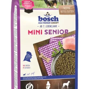 Sparpaket 2 x 1 kg Bosch Mini Senior Hunde Trockenfutter Angebot